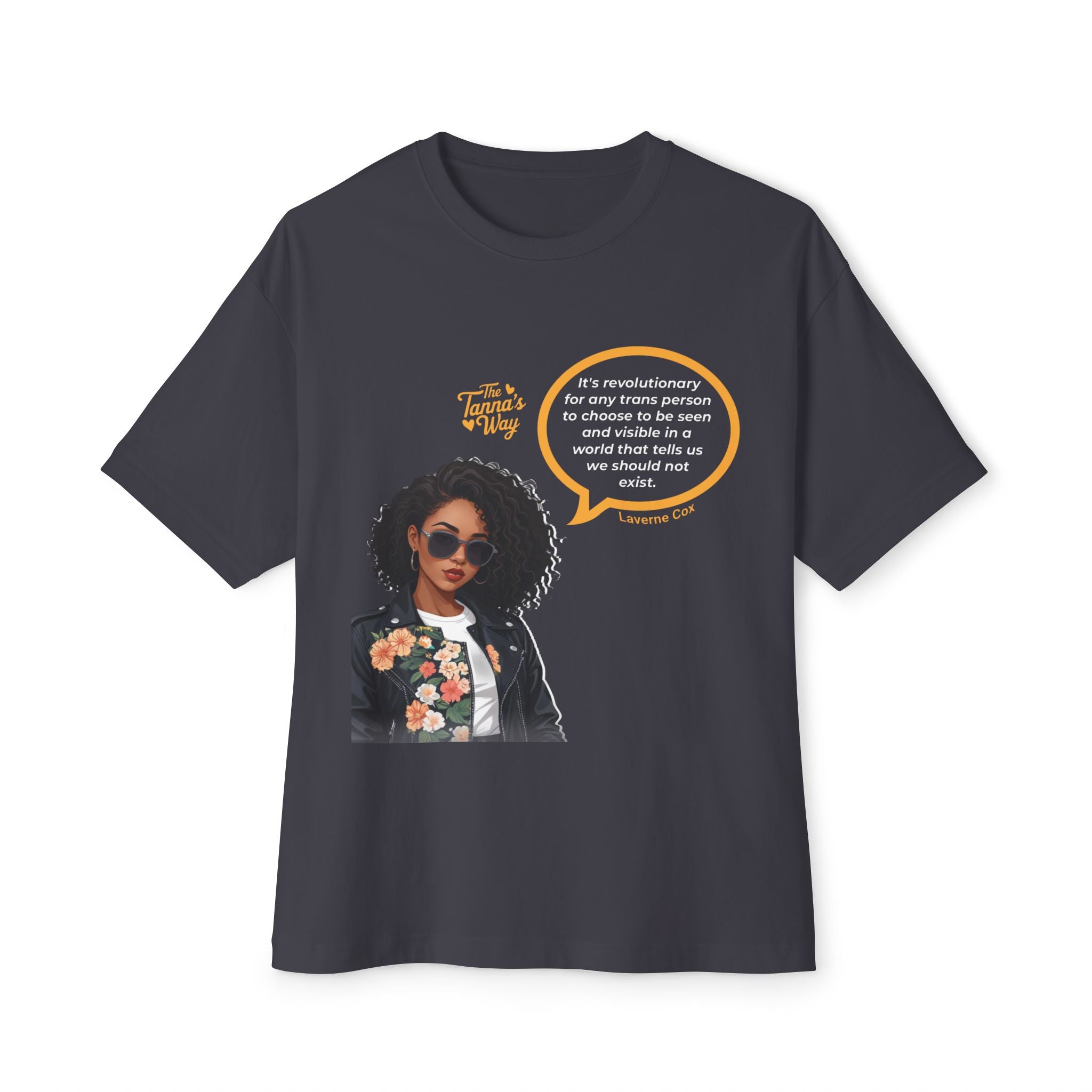 Laverne Cox | Unisex Oversized Boxy Tee